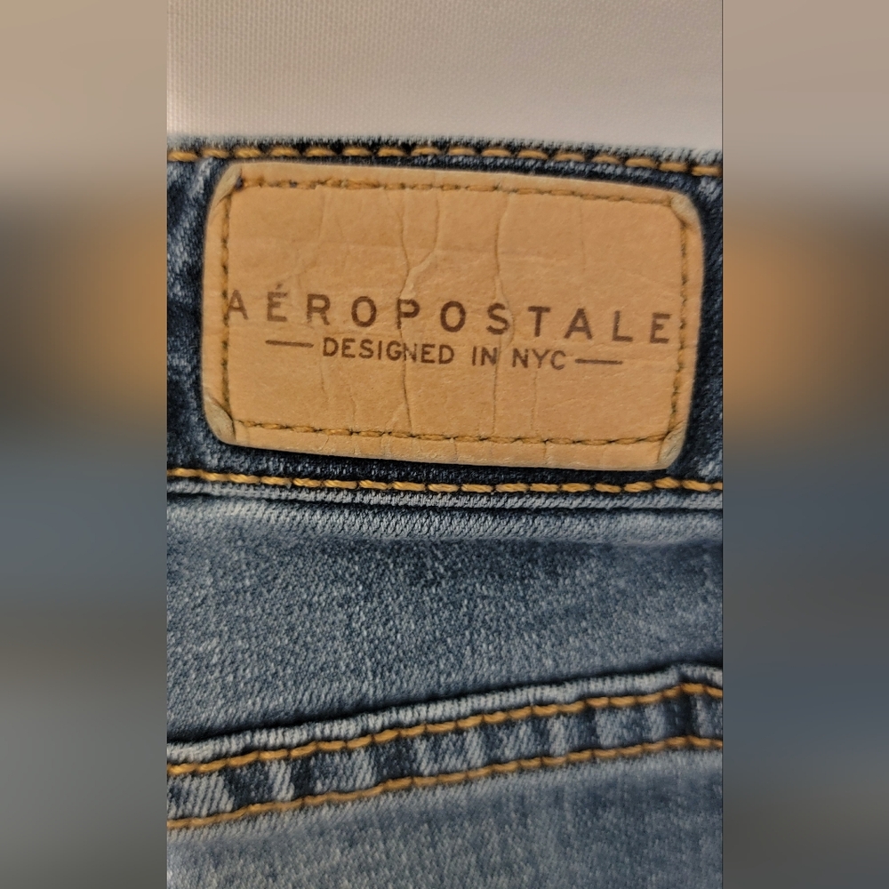 Aeropostale Designed In NYC High Waisted Ankle Jegging Size 12R - Picture 9 of 12
